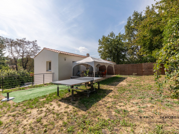 Maison Plascassier a vendre - jardin