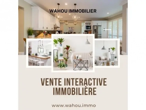 Vente interactive immobilière