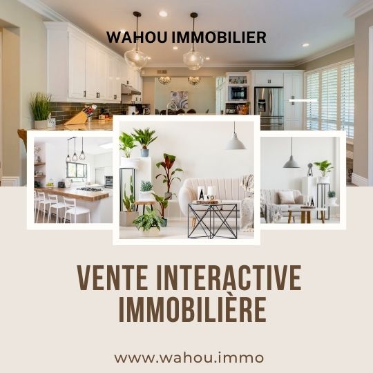 Vente interactive immobilière
