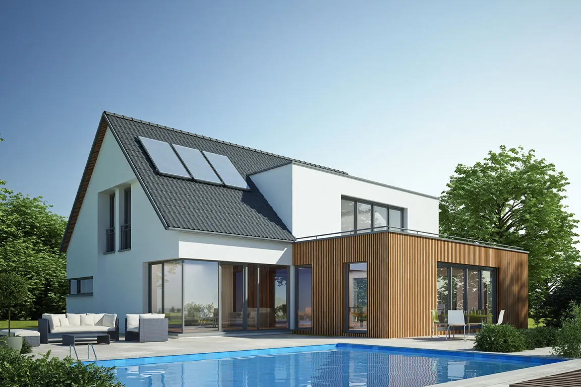 Maison moderne à vendre