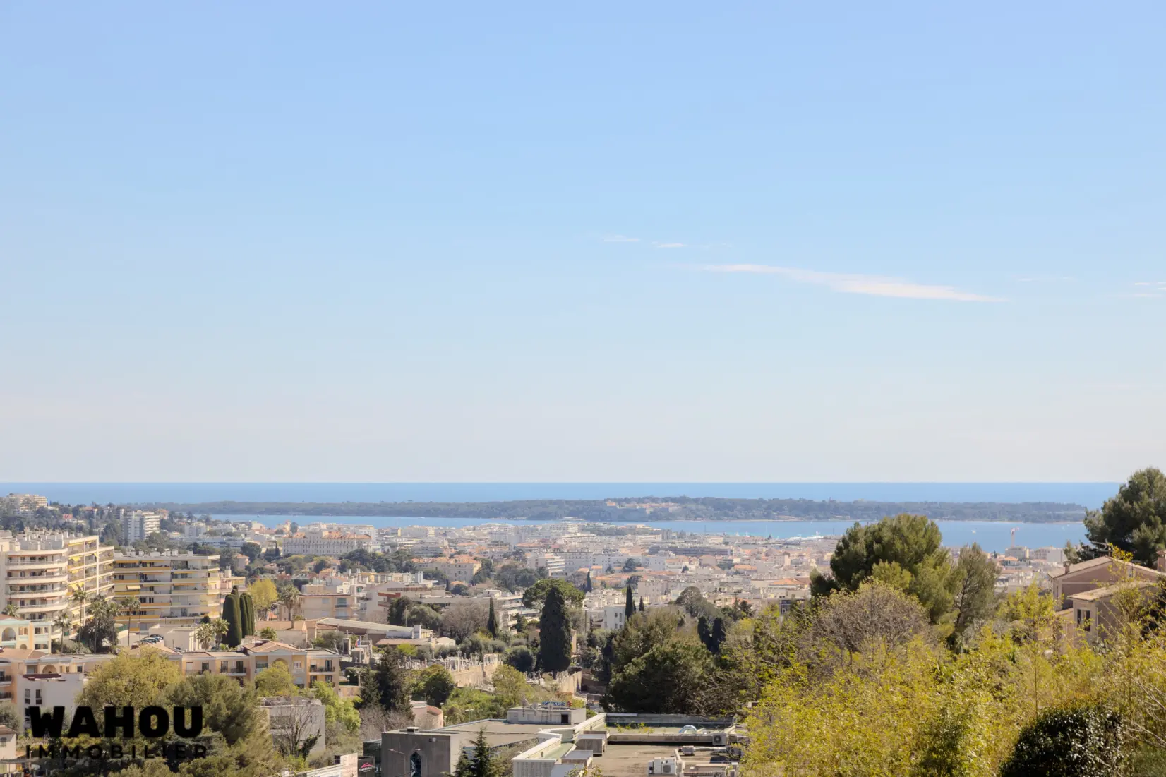 Vue panoramique vue mer