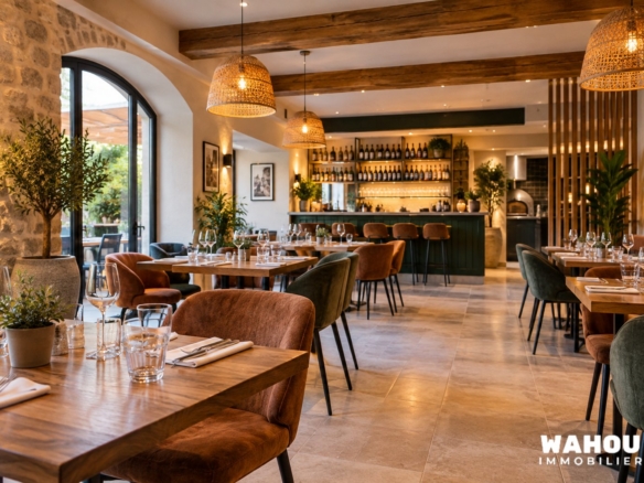 Restaurant méditerranéen chaleureux et élégant